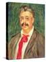 Portrait of Wilhelm Muhlfeld, 1910-Pierre-Auguste Renoir-Stretched Canvas