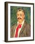 Portrait of Wilhelm Muhlfeld, 1910-Pierre-Auguste Renoir-Framed Giclee Print