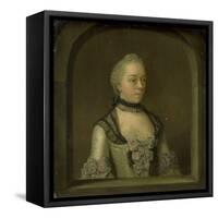 Portrait of Wilhelmina Hillegonda Schuyt, Wife of Joachim Rendorp-Tibout Regters-Framed Stretched Canvas