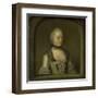 Portrait of Wilhelmina Hillegonda Schuyt, Wife of Joachim Rendorp-Tibout Regters-Framed Art Print