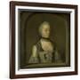 Portrait of Wilhelmina Hillegonda Schuyt, Wife of Joachim Rendorp-Tibout Regters-Framed Art Print