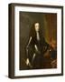 Portrait of Willem III, Prince of Orange and Since, King of England-Caspar Netscher-Framed Art Print