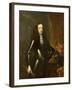 Portrait of Willem III, Prince of Orange and Since, King of England-Caspar Netscher-Framed Art Print