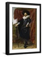 Portrait of Willem Van Heythuisen, Ca. 1625-Frans Hals-Framed Giclee Print