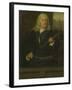 Portrait of Willem Van Outhoorn, Governor General of the Dutch East Indies-David van der Plas-Framed Art Print