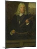 Portrait of Willem Van Outhoorn, Governor General of the Dutch East Indies-David van der Plas-Mounted Art Print