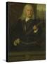 Portrait of Willem Van Outhoorn, Governor General of the Dutch East Indies-David van der Plas-Stretched Canvas