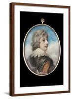 Portrait of William, 3rd Viscount Courtenay-Richard Cosway-Framed Giclee Print