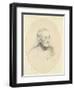 Portrait of William Bennett, 1850-John Everett Millais-Framed Giclee Print