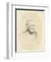 Portrait of William Bennett, 1850-John Everett Millais-Framed Giclee Print