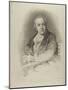 Portrait of William Blake, Frontispiece from 'The Grave, a Poem' by William Blake (1757-1827)-Thomas Phillips-Mounted Giclee Print