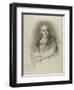 Portrait of William Blake, Frontispiece from 'The Grave, a Poem' by William Blake (1757-1827)-Thomas Phillips-Framed Giclee Print