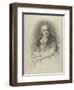Portrait of William Blake, Frontispiece from 'The Grave, a Poem' by William Blake (1757-1827)-Thomas Phillips-Framed Premium Giclee Print