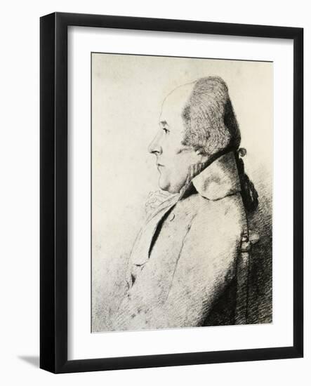 Portrait of William Bligh, 1794-George Dance-Framed Giclee Print