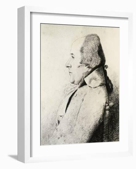 Portrait of William Bligh, 1794-George Dance-Framed Giclee Print