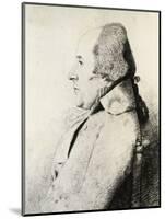 Portrait of William Bligh, 1794-George Dance-Mounted Giclee Print