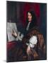 Portrait of William Brouncker (1620 Circa-Westminster-null-Mounted Giclee Print