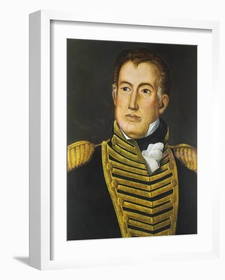 Portrait of William Brown-null-Framed Giclee Print