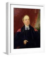 Portrait of William Buckland (1784-1856) Professor of Mineralogy at Oxford University and Dean of…-Samuel Howell-Framed Giclee Print