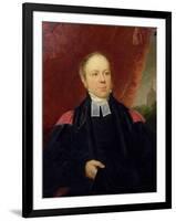 Portrait of William Buckland (1784-1856) Professor of Mineralogy at Oxford University and Dean of…-Samuel Howell-Framed Giclee Print