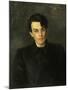 Portrait of William Butler Yeats-null-Mounted Giclee Print
