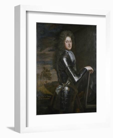 Portrait of William Cavendish, 1st Duke of Devonshire, after C.1680-85-Godfrey Kneller-Framed Giclee Print