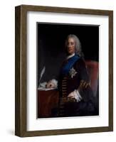 Portrait of William Cavendish, 3rd Duke of Devonshire, Late 1730s-Early 1740s-George Knapton-Framed Giclee Print