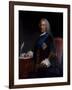 Portrait of William Cavendish, 3rd Duke of Devonshire, Late 1730s-Early 1740s-George Knapton-Framed Giclee Print