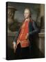 Portrait of William Cavendish, 5th Duke of Devonshire, 1768-Pompeo Batoni-Stretched Canvas