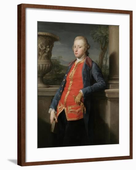 Portrait of William Cavendish, 5th Duke of Devonshire, 1768-Pompeo Batoni-Framed Giclee Print