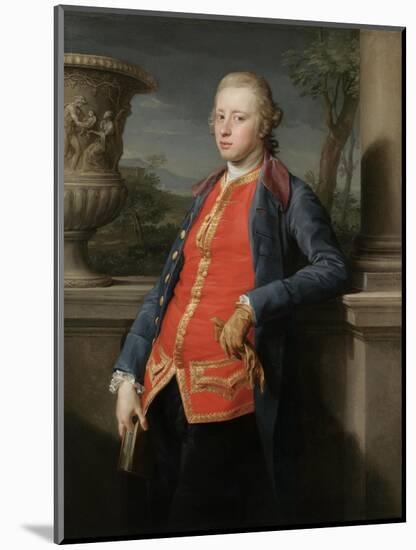 Portrait of William Cavendish, 5th Duke of Devonshire, 1768-Pompeo Batoni-Mounted Giclee Print