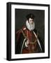 Portrait of William Cecil (1521-1598), 1St Baron of Burghley, English Secretary of State under Eliz-null-Framed Giclee Print
