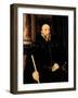 Portrait of William Cecil, 1st Baron Burghley (1520-98) Lord High Treasurer-Arnold von Bronckhorst-Framed Giclee Print