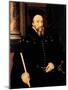 Portrait of William Cecil, 1st Baron Burghley (1520-98) Lord High Treasurer-Arnold von Bronckhorst-Mounted Giclee Print