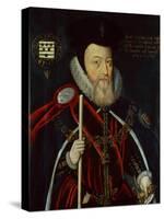 Portrait of William Cecil, 1st Lord Burghley-Marcus the Younger Gheeraerts-Stretched Canvas