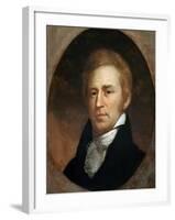 Portrait of William Clark, American Explorer and Governor of Missouri Territory-null-Framed Giclee Print