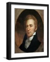 Portrait of William Clark, American Explorer and Governor of Missouri Territory-null-Framed Giclee Print