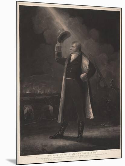 Portrait of William Congreve Esq., 1807-James Lonsdale-Mounted Giclee Print