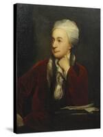 Portrait of William Cowper, Red Coat with a Fur Collar and a White Cap, 18th Century-William Henry Jackson-Stretched Canvas