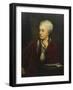 Portrait of William Cowper, Red Coat with a Fur Collar and a White Cap, 18th Century-William Henry Jackson-Framed Giclee Print