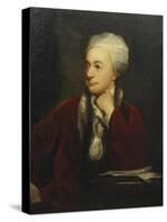 Portrait of William Cowper, Red Coat with a Fur Collar and a White Cap, 18th Century-William Henry Jackson-Stretched Canvas