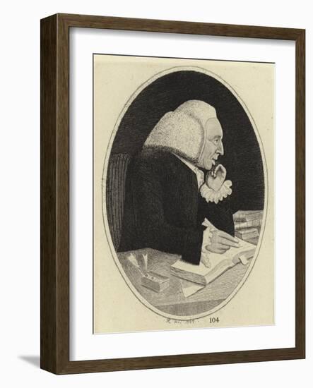 Portrait of William Cullen-John Kay-Framed Giclee Print