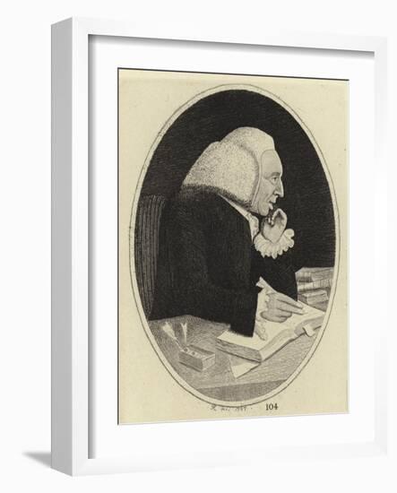 Portrait of William Cullen-John Kay-Framed Giclee Print