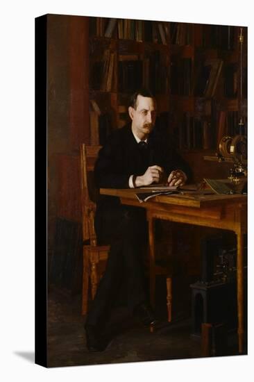 Portrait of William D. Marks-Thomas Cowperthwait Eakins-Stretched Canvas