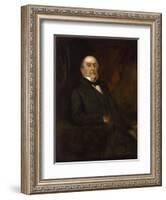 Portrait of William Ewart Gladstone, 1886-Franz Seraph von Lenbach-Framed Giclee Print