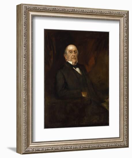 Portrait of William Ewart Gladstone, 1886-Franz Seraph von Lenbach-Framed Giclee Print