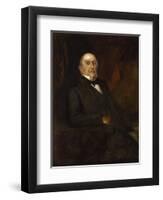 Portrait of William Ewart Gladstone, 1886-Franz Seraph von Lenbach-Framed Giclee Print