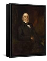 Portrait of William Ewart Gladstone, 1886-Franz Seraph von Lenbach-Framed Stretched Canvas