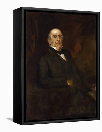 Portrait of William Ewart Gladstone, 1886-Franz Seraph von Lenbach-Framed Stretched Canvas