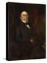 Portrait of William Ewart Gladstone, 1886-Franz Seraph von Lenbach-Stretched Canvas